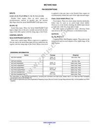 MC74HC165AFG Datasheet Page 6