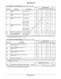MC74HC174ADTR2 Datasheet Page 4