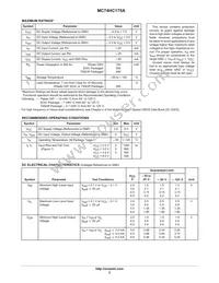MC74HC175ADTR2 Datasheet Page 2