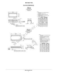 MC74HC175ADTR2 Datasheet Page 7