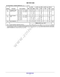 MC74HC1G00DFT1 Datasheet Page 4