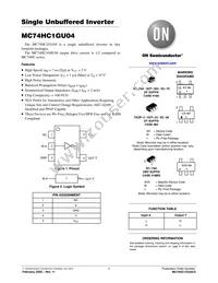 MC74HC1GU04DBVT1G Datasheet Cover