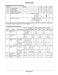 MC74HC1GU04DBVT1G Datasheet Page 3