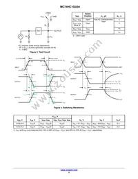 MC74HC1GU04DBVT1G Datasheet Page 5