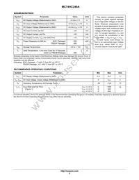MC74HC240AFG Datasheet Page 2