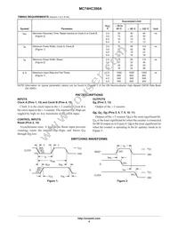 MC74HC390ADTR2 Datasheet Page 4