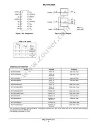 MC74HC390AFG Datasheet Page 2