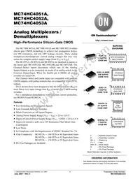 MC74HC4051AFELG Datasheet Cover