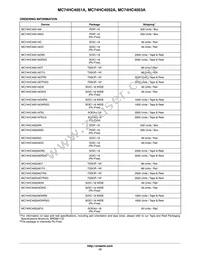 MC74HC4051AFELG Datasheet Page 13