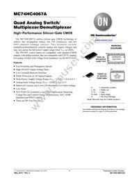 MC74HC4067ADTR2G Datasheet Cover