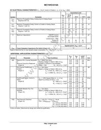 MC74HC4316AFELG Datasheet Page 5
