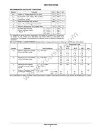 MC74HC4316AN Datasheet Page 3