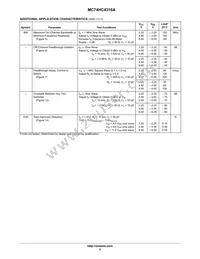 MC74HC4316AN Datasheet Page 5