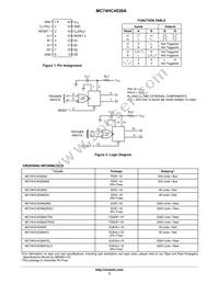 MC74HC4538AFG Datasheet Page 2