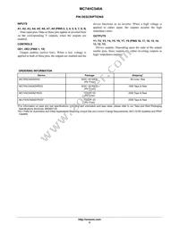 MC74HC540AFG Datasheet Page 5