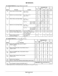 MC74HC541AFG Datasheet Page 3