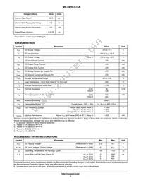 MC74HC574AFELG Datasheet Page 2