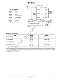 MC74HC595AFELG Datasheet Page 2