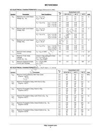 MC74HC595AFELG Datasheet Page 4