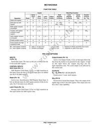 MC74HC595AFELG Datasheet Page 6