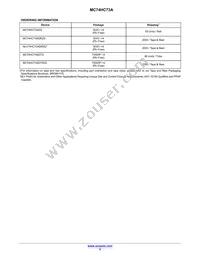 MC74HC73ADTG Datasheet Page 5