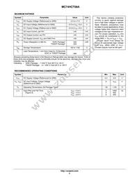 MC74HCT08ADTG Datasheet Page 2