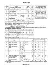 MC74HCT138ANG Datasheet Page 3