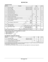 MC74HCT14AFELG Datasheet Page 2