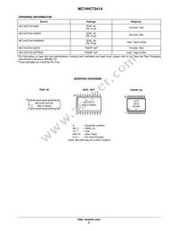 MC74HCT241ADWG Datasheet Page 6