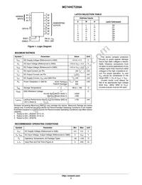 MC74HCT259ADTG Datasheet Page 2