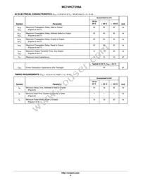 MC74HCT259ADTG Datasheet Page 4