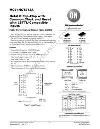 MC74HCT273ADW Datasheet Cover