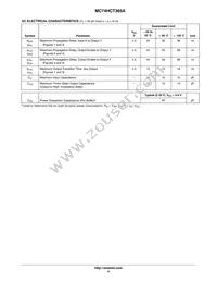 MC74HCT365ADR2G Datasheet Page 4