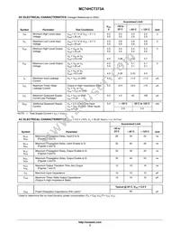 MC74HCT373AFELG Datasheet Page 3