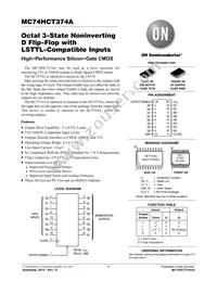 MC74HCT374ANG Datasheet Cover