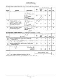 MC74HCT4066ADTG Datasheet Page 4