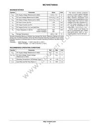 MC74HCT4094ADTG Datasheet Page 4