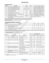 MC74HCT541AFG Datasheet Page 2