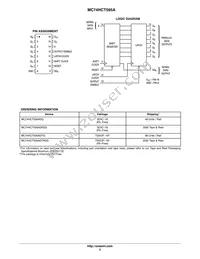 MC74HCT595ADG Datasheet Page 2