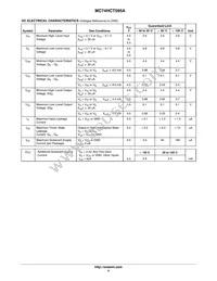 MC74HCT595ADG Datasheet Page 4