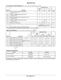MC74HCT74AD Datasheet Page 3
