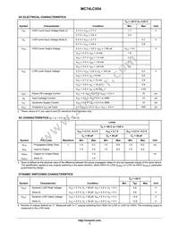 MC74LCX04MELG Datasheet Page 3
