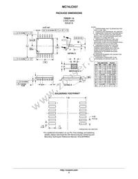 MC74LCX07MELG Datasheet Page 5