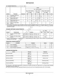 MC74LCX125DT Datasheet Page 4