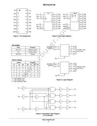 MC74LCX139DTG Datasheet Page 2