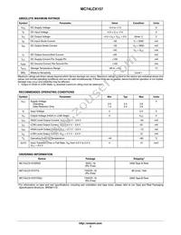 MC74LCX157DTR2G Datasheet Page 3