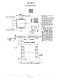 MC74LCX157DTR2G Datasheet Page 6