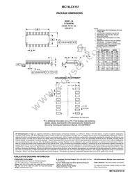 MC74LCX157DTR2G Datasheet Page 7