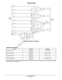 MC74LCX158DT Datasheet Page 3