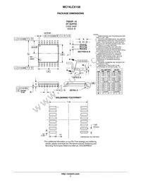 MC74LCX158DT Datasheet Page 7